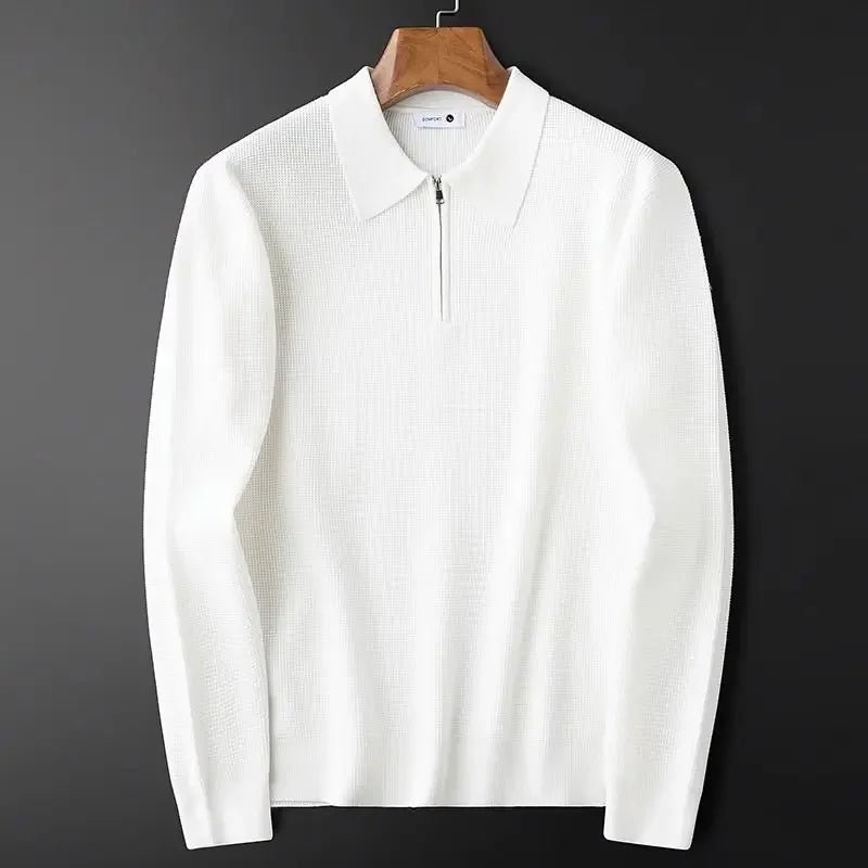 Hendricks Waffle Knit Pullover