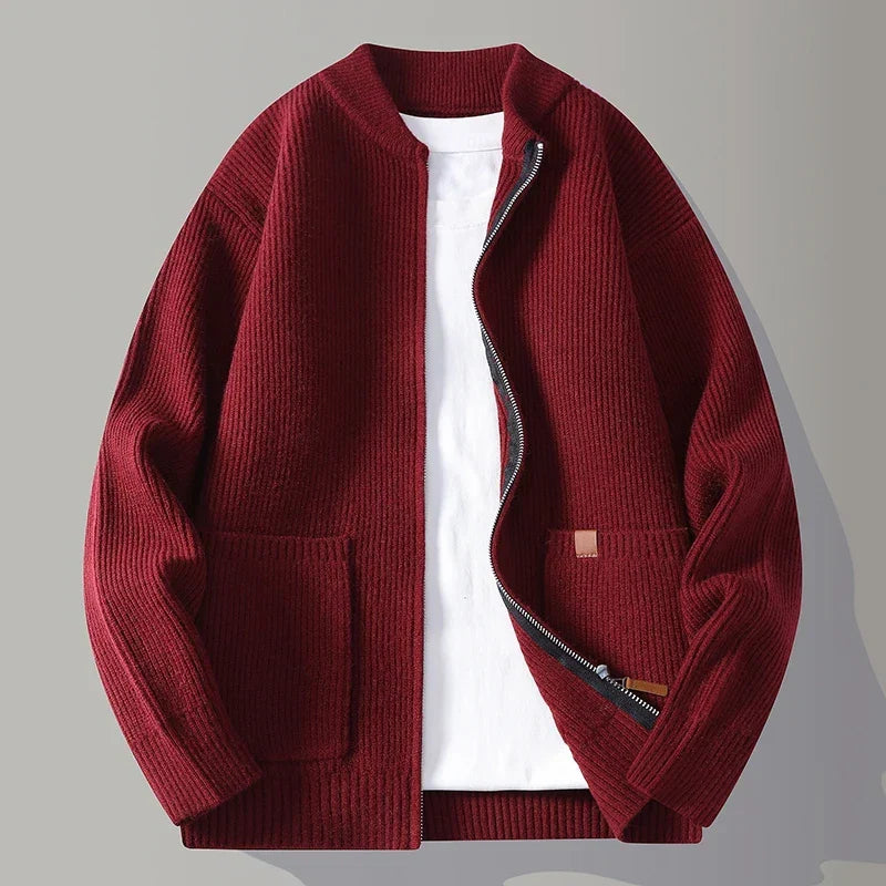 Adrian Knit Bomber Jacket