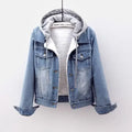 Rae Sherpa-Lined Denim Jacket