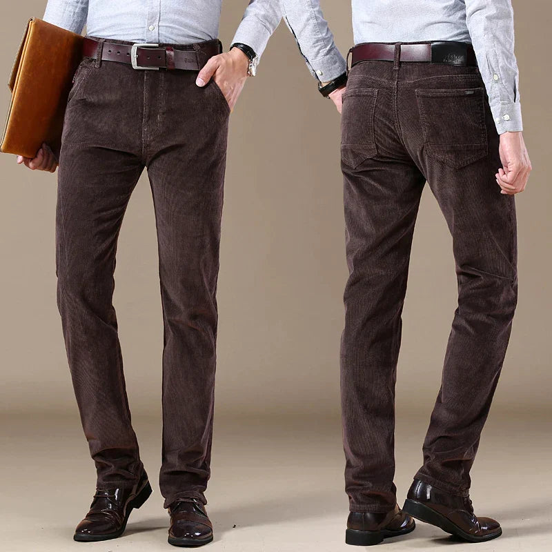 Ezra Corduroy Tailored Trousers