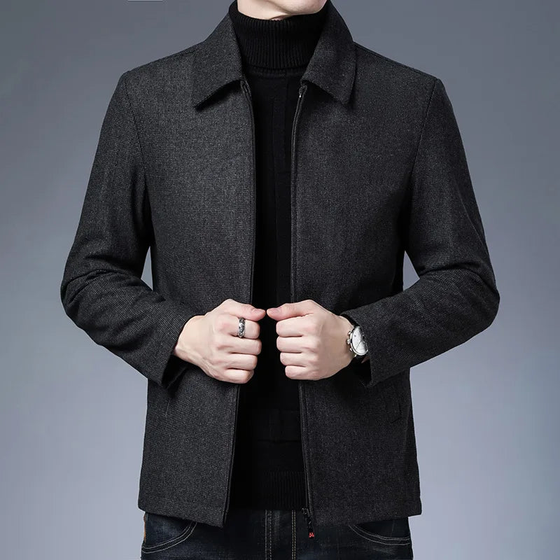 Roberto Wool-Blend Overcoat