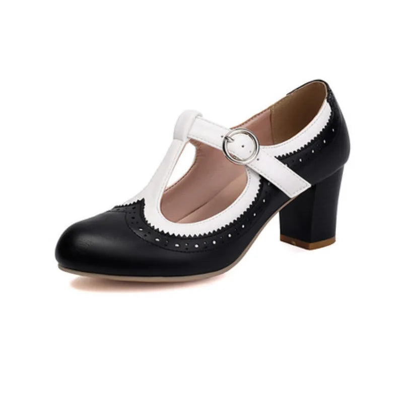 Rosette Mary-Jane Heels