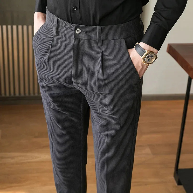 Cormac Corduroy Tailored Trousers