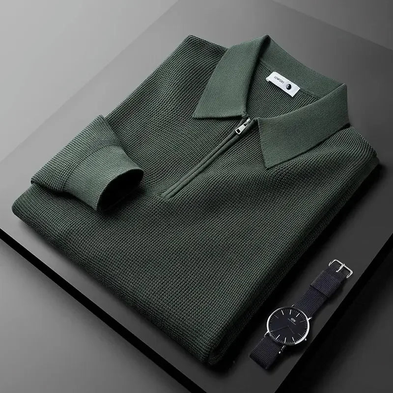 Hendricks Waffle Knit Pullover
