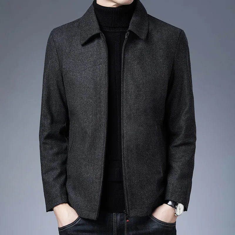 Roberto Wool-Blend Overcoat