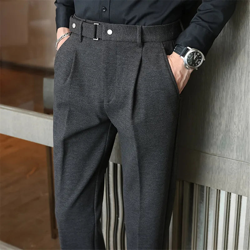Everett Wool-Blend Trousers