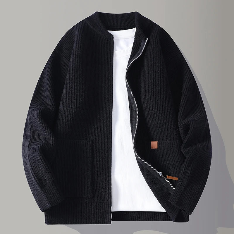 Adrian Knit Bomber Jacket