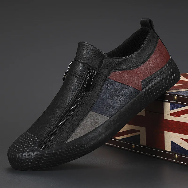 Andres Handcrafted Leather Sneakers