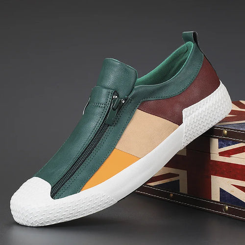 Andres Handcrafted Leather Sneakers