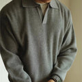 Colton Cosy Knit Polo Sweater