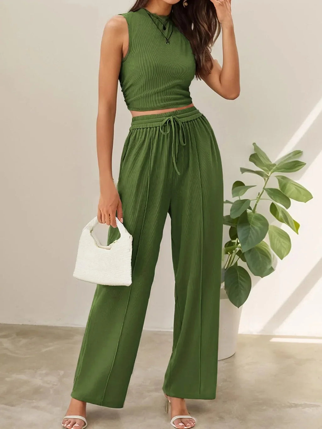Sonia Casual Two-Piece Trouser Set