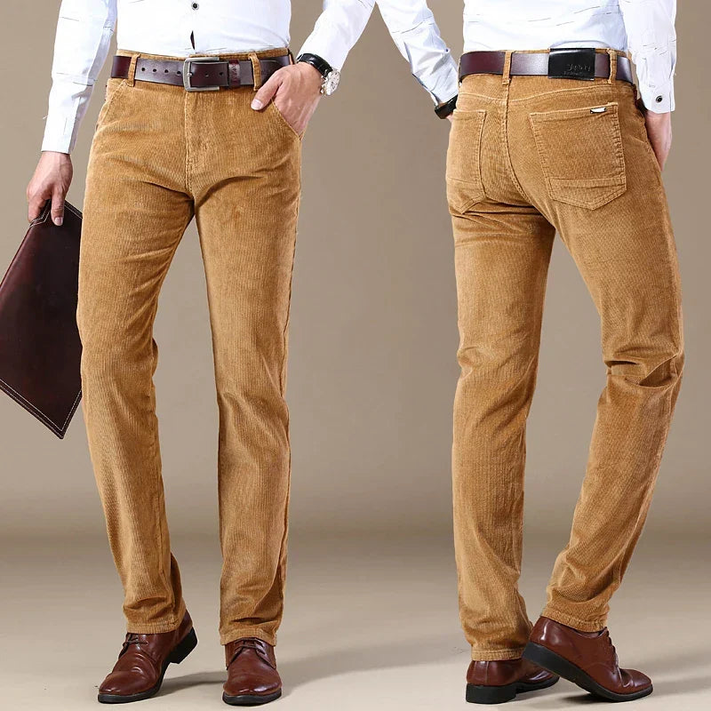 Ezra Corduroy Tailored Trousers