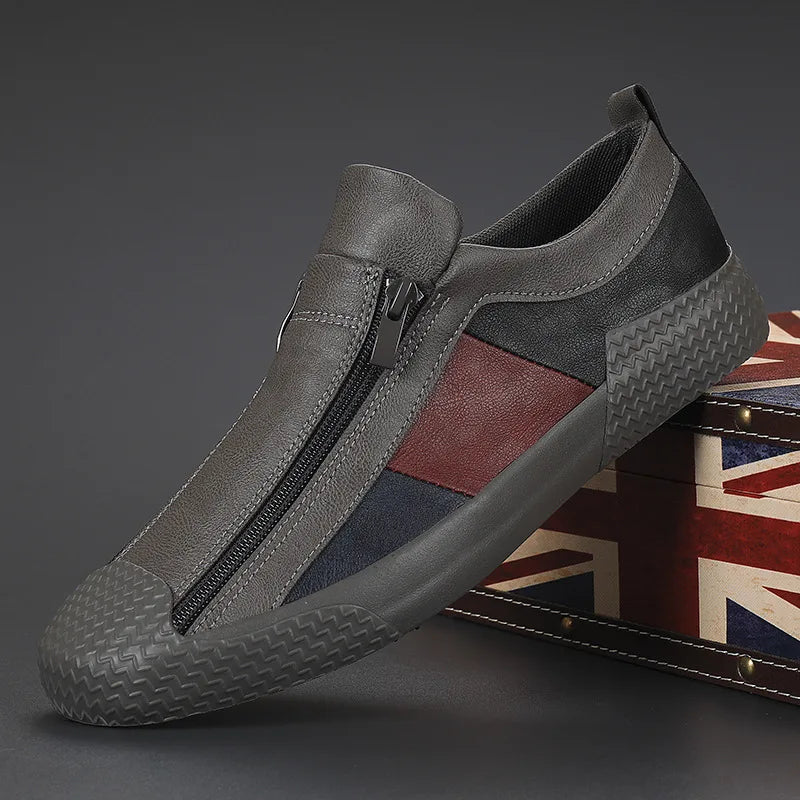 Andres Handcrafted Leather Sneakers