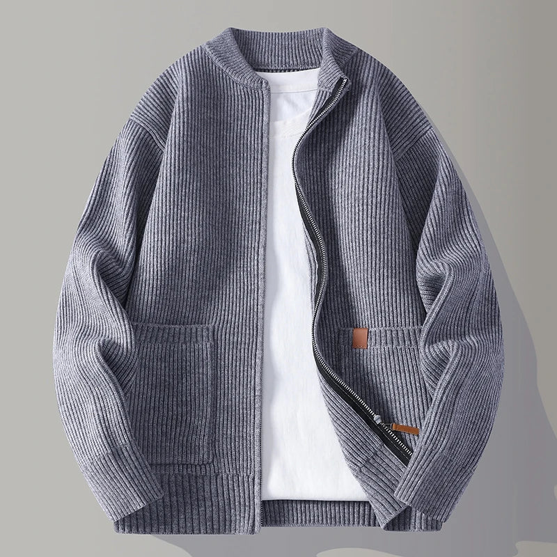 Adrian Knit Bomber Jacket