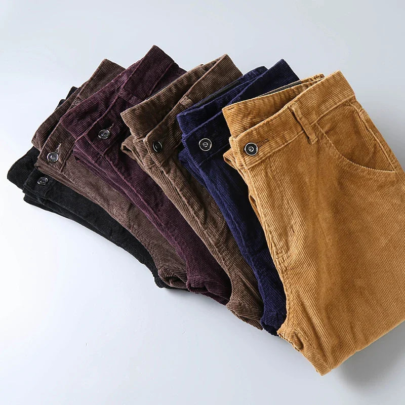 Ezra Corduroy Tailored Trousers