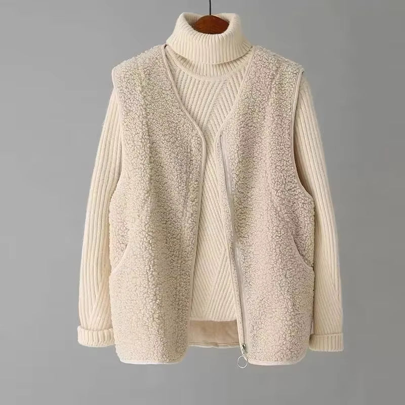 Alara Sherpa Fleece Vest