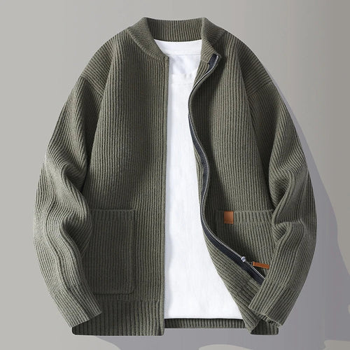 Adrian Knit Bomber Jacket