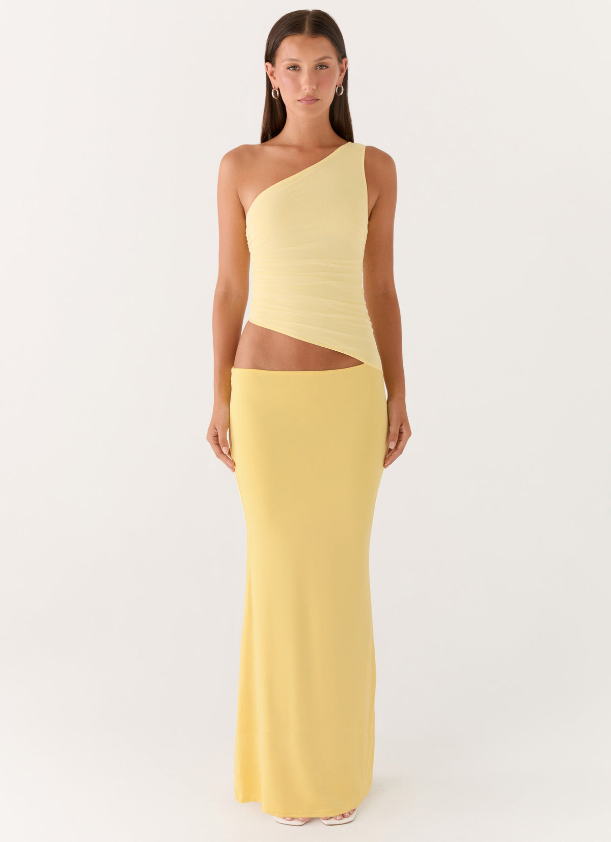 Sanaya One-Shoulder Cut-Out Maxi Dress