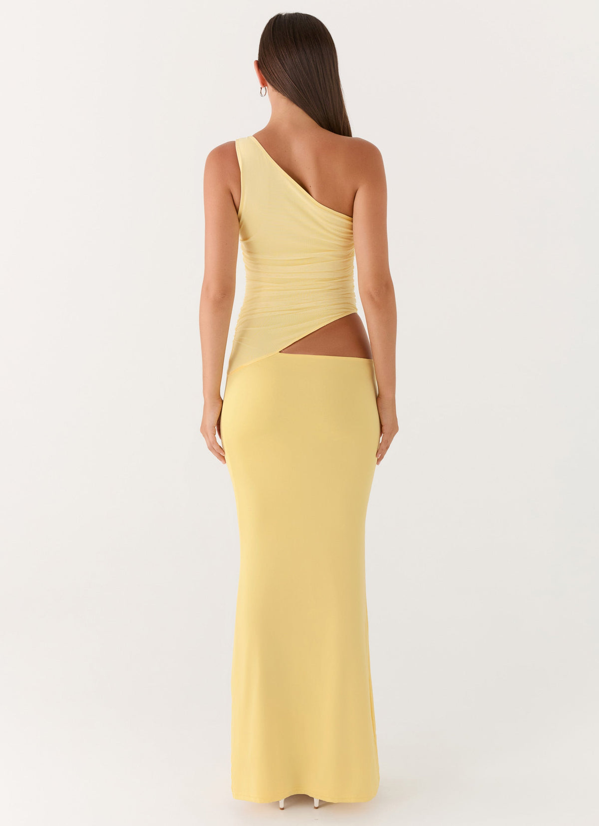 Sanaya One-Shoulder Cut-Out Maxi Dress