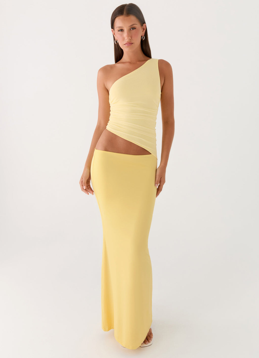 Sanaya One-Shoulder Cut-Out Maxi Dress