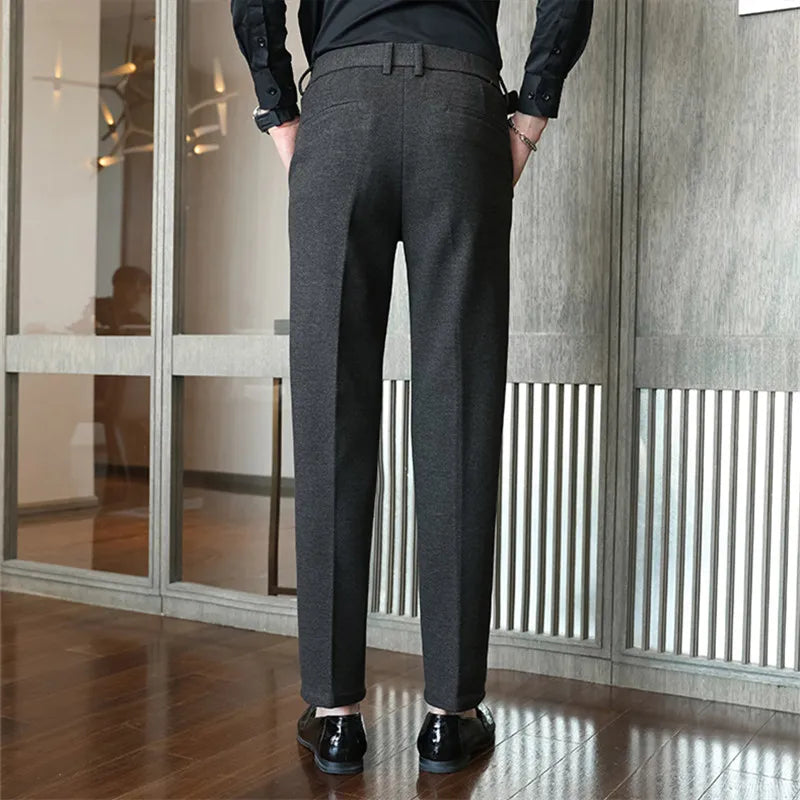Everett Wool-Blend Trousers