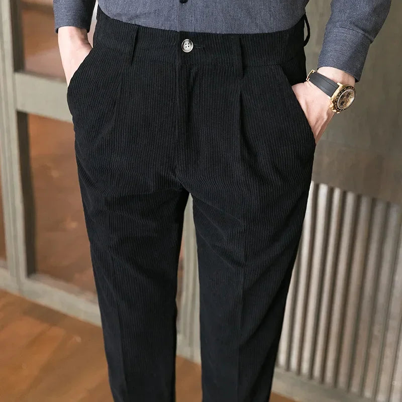 Cormac Corduroy Tailored Trousers