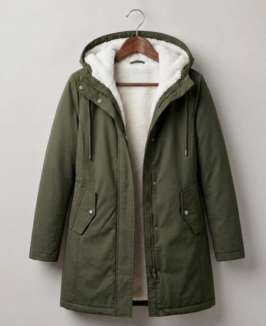 Delilah Hooded Weatherproof Coat