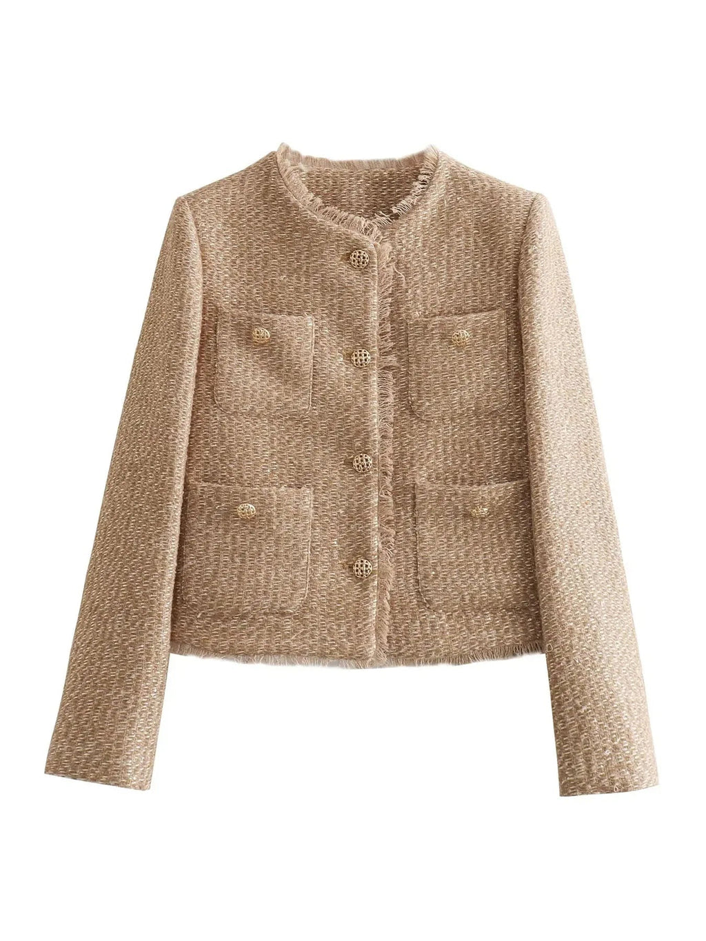 Trixie Structured Tweed Blazer