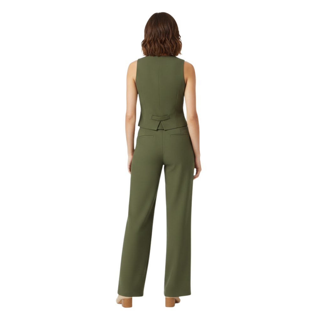 Vivi Waistcoat & Wide-Leg Trouser Set