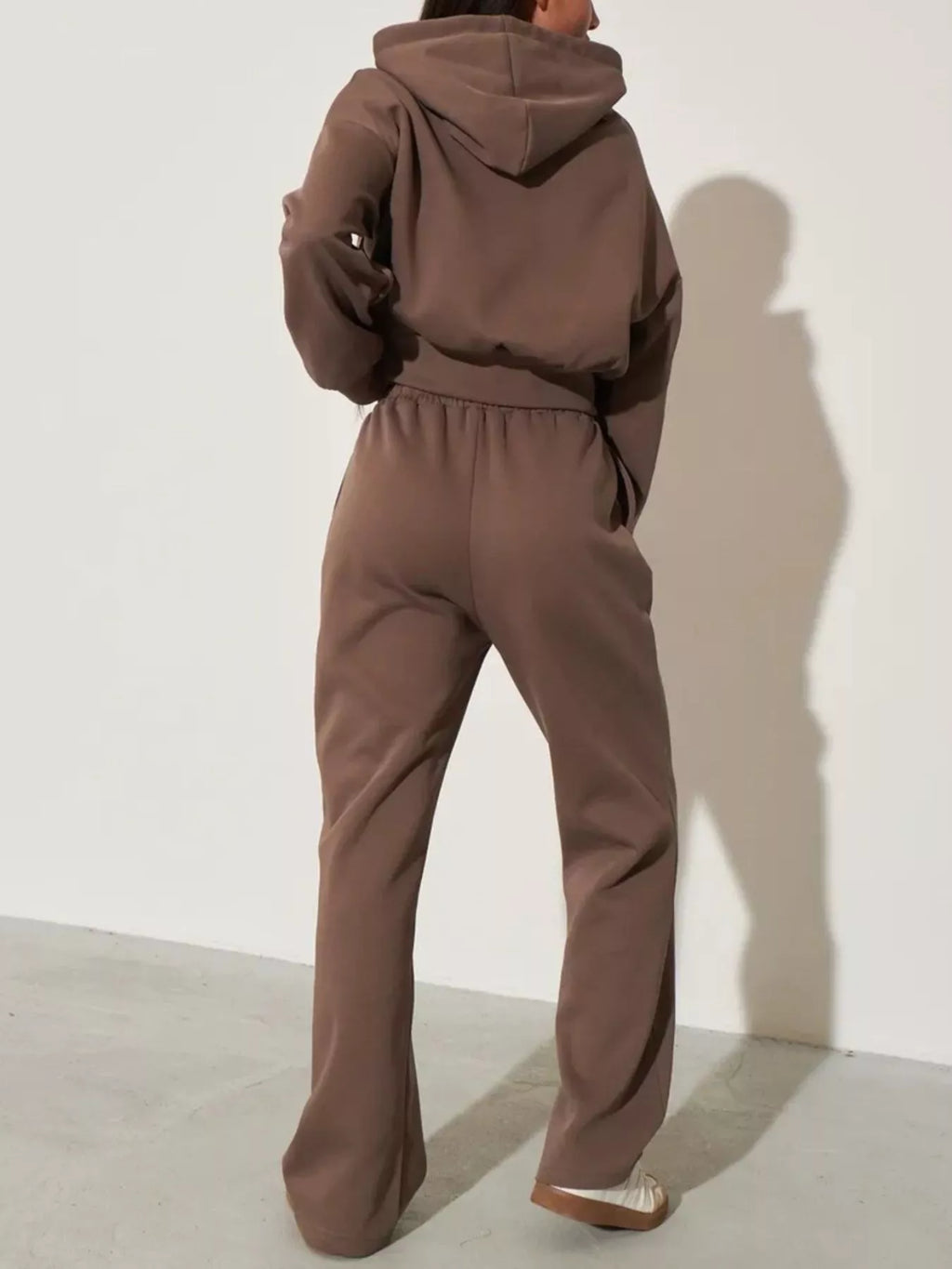 Xandra Hoodie & Wide-Leg Trouser Set