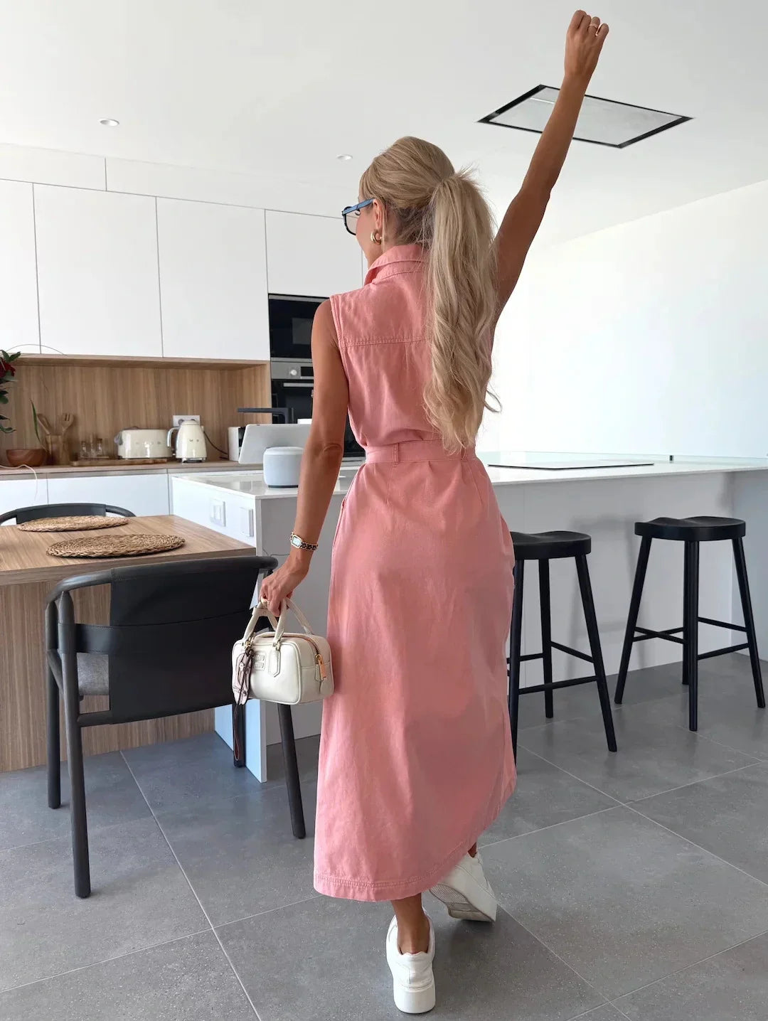Isabelle Maxi Denim Dress