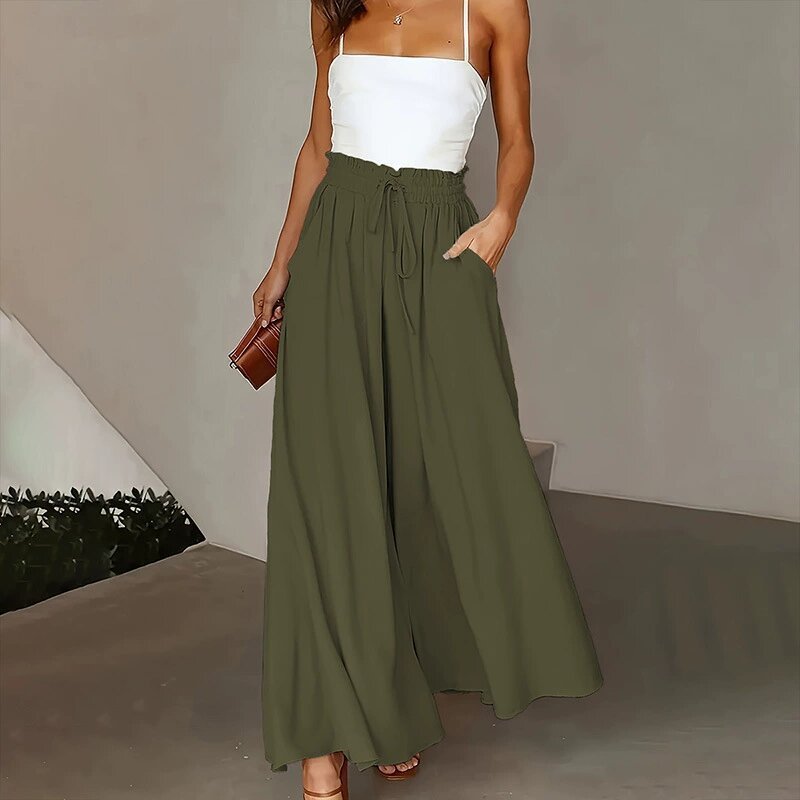 Willow High-Waist Wide-Leg Pants