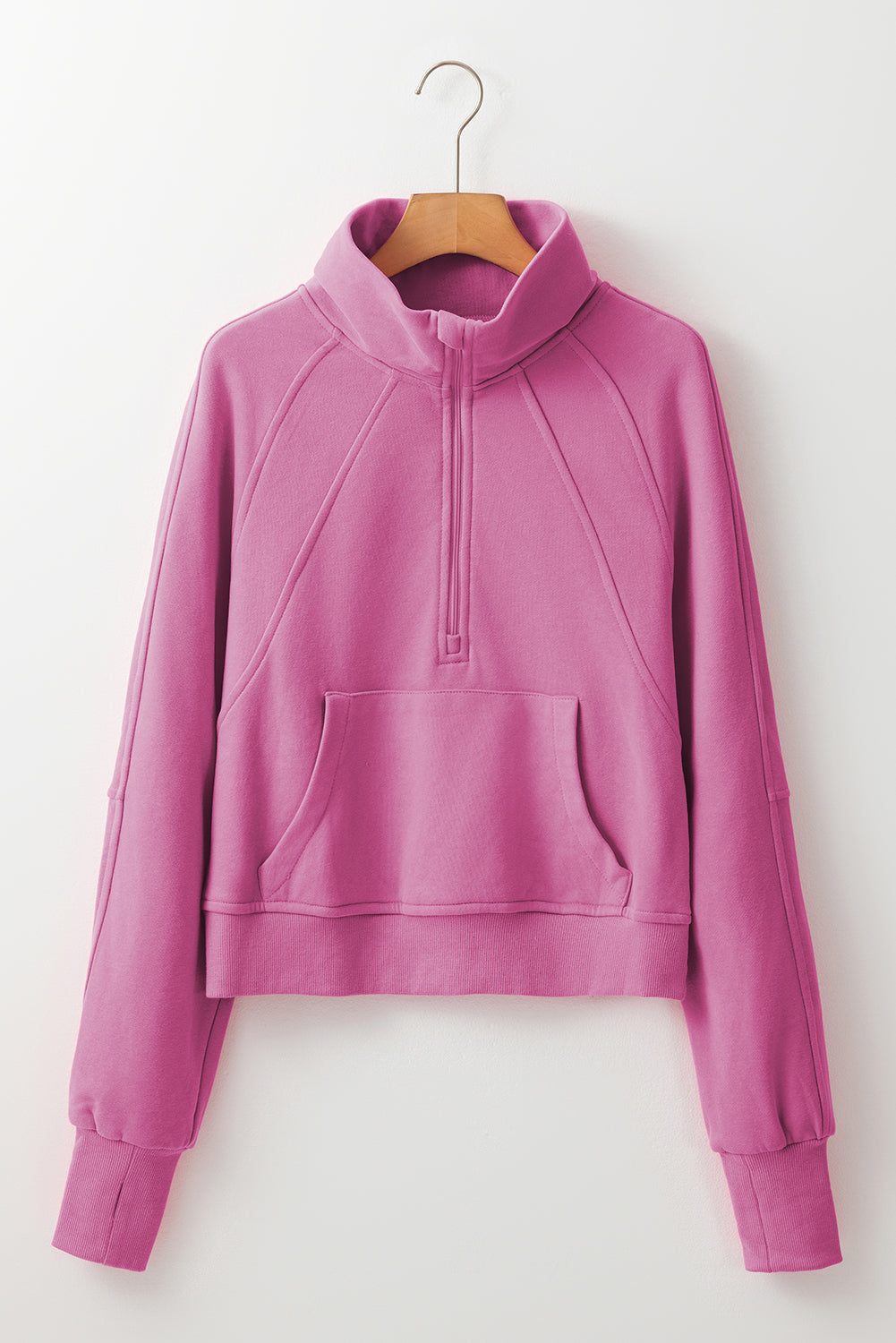 Tamsin Thumb-Hole Zip Sweatshirt