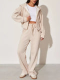 Xandra Hoodie & Wide-Leg Trouser Set