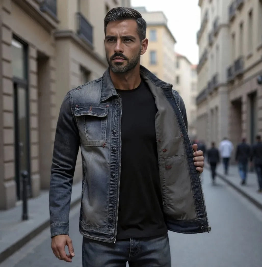 Dalston Structured Denim Jacket
