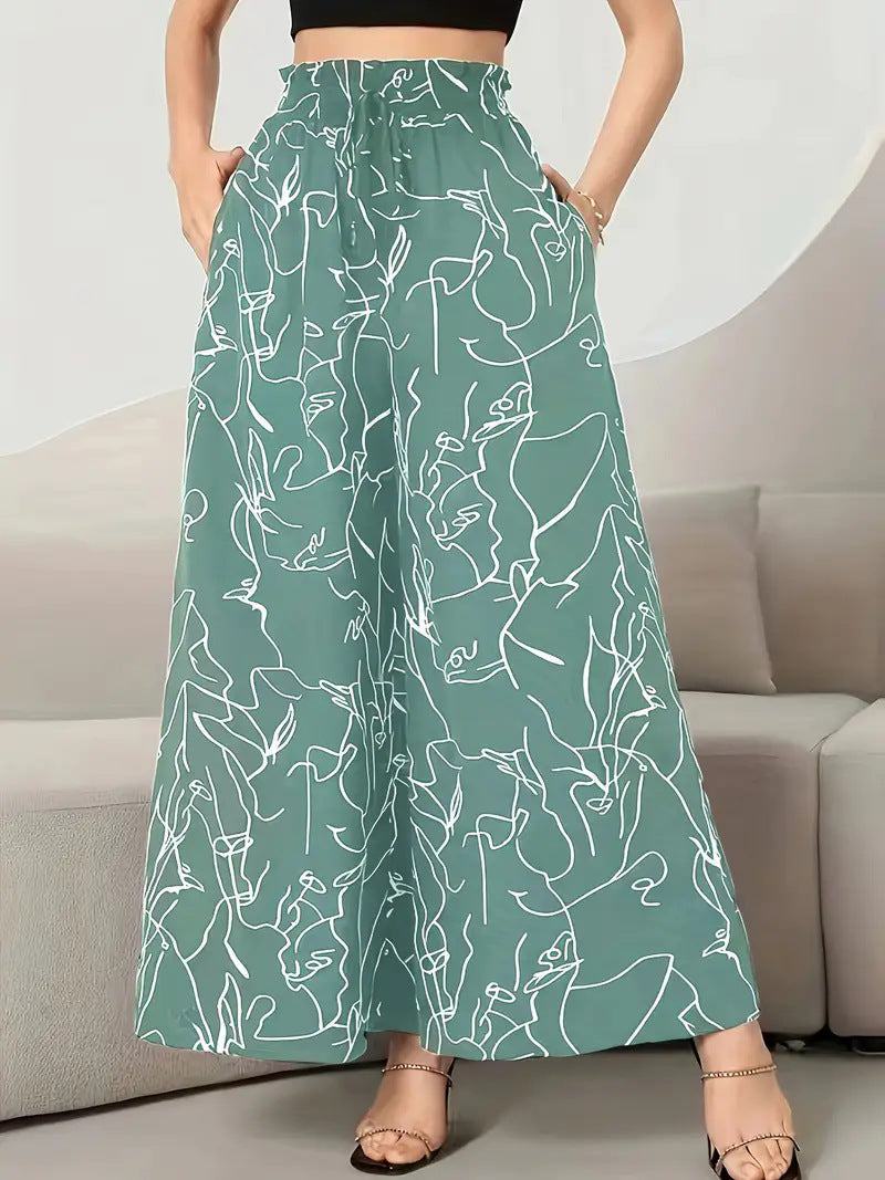 Willow High-Waist Wide-Leg Pants
