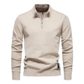 Dorian Zip-Front Knit Pullover