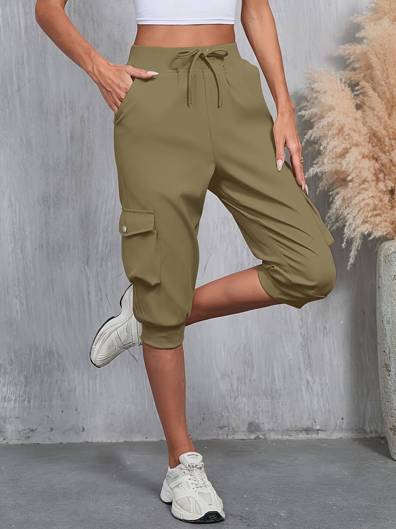 Kirabo Multi-Pocket Cargo Pants