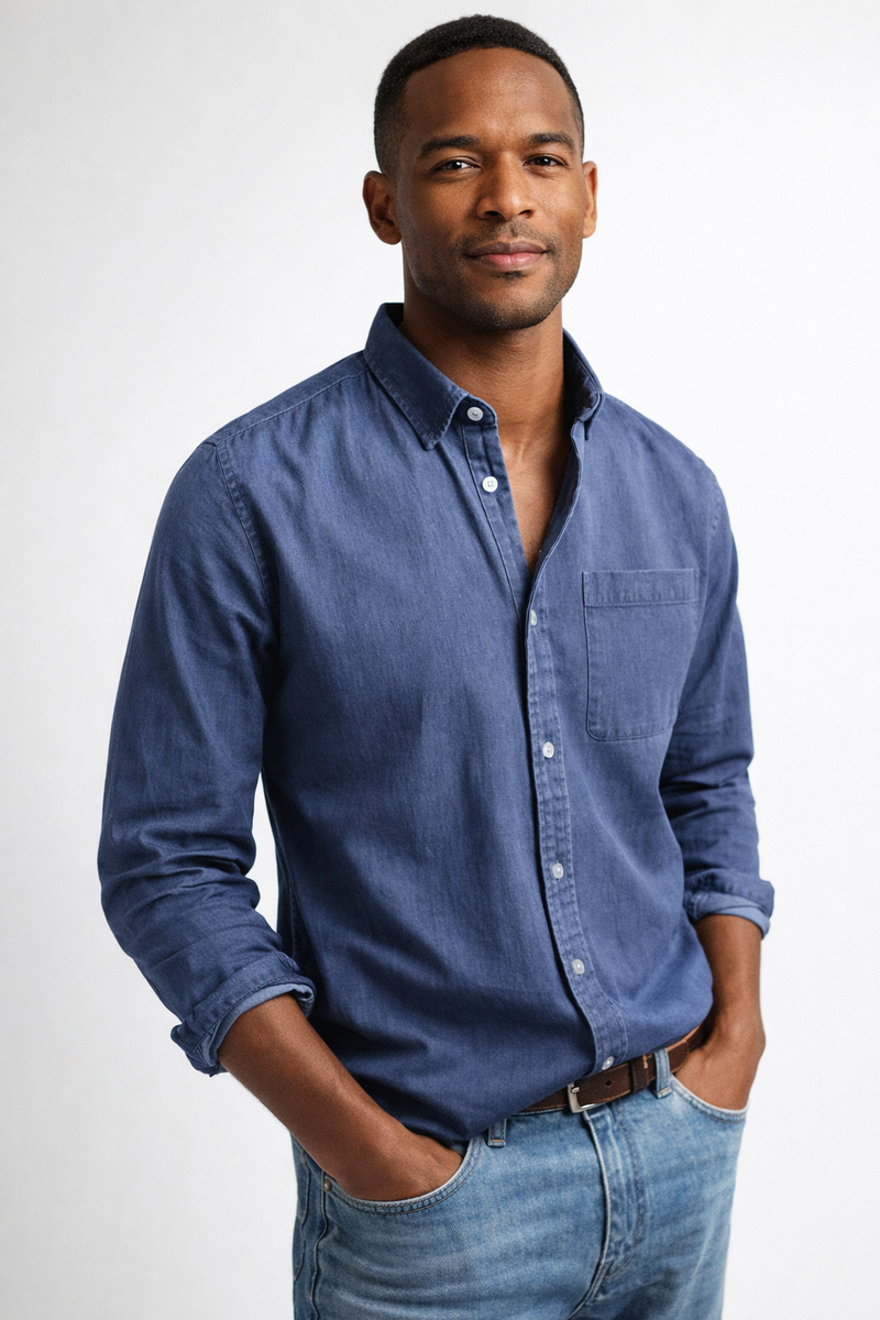 Bukayo Long-Sleeve Button-Up Shirt