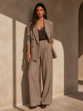 Rhea Double-Breasted Blazer Suit