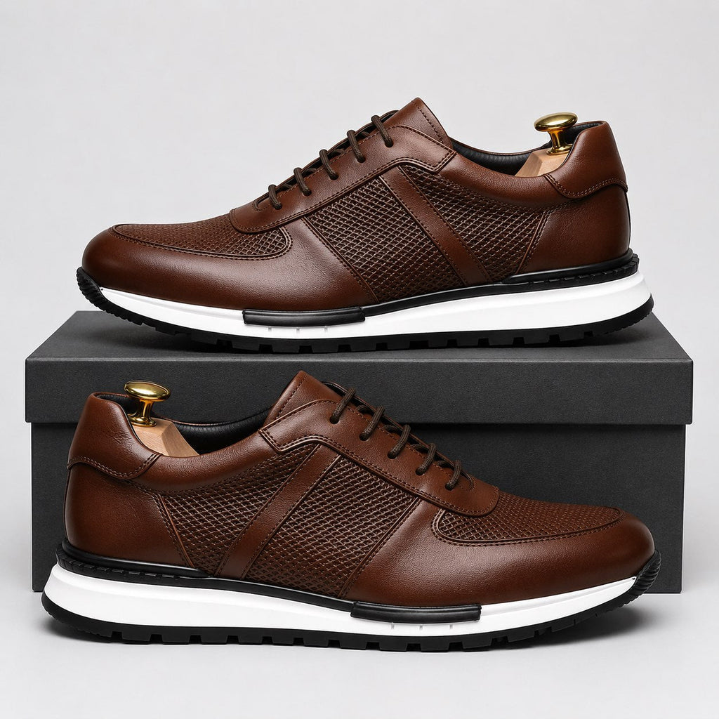 Daniel Refined Leather Sneakers