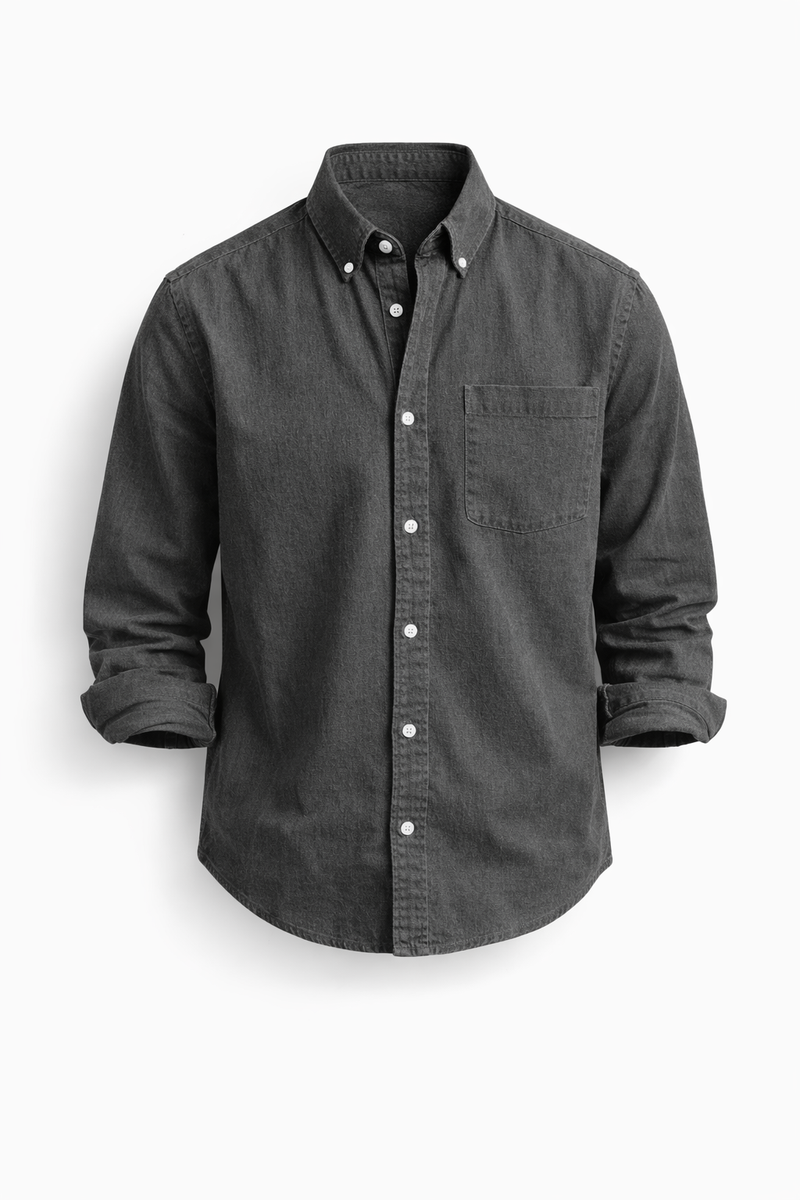 Bukayo Long-Sleeve Button-Up Shirt