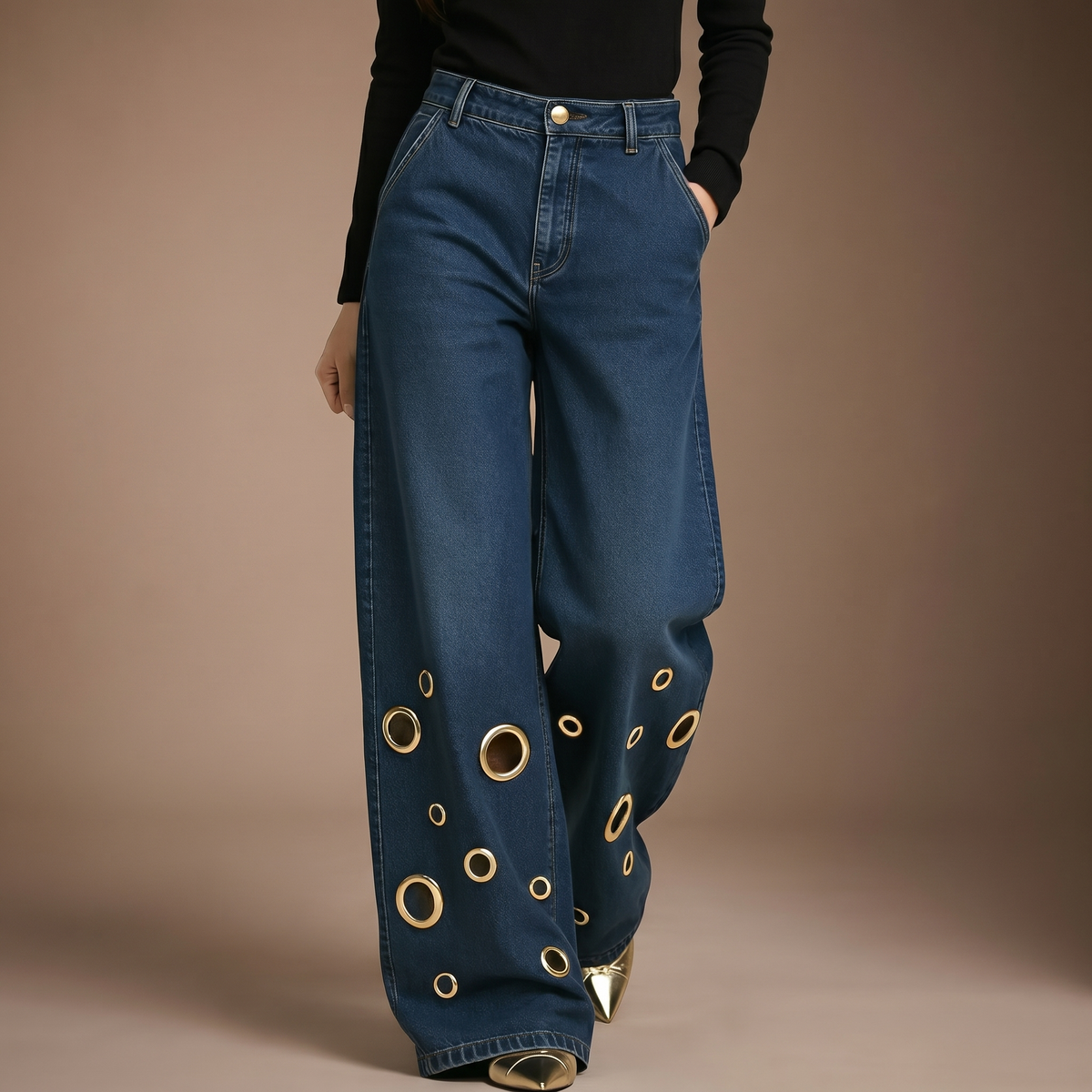 Elizabeth Straight-Leg Jeans