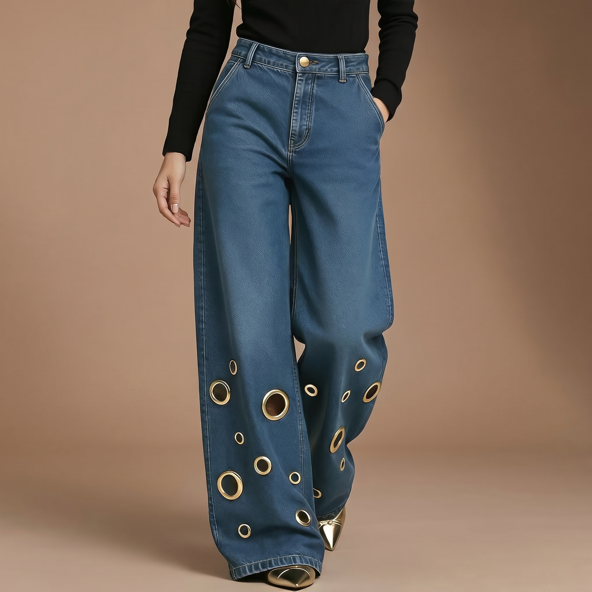 Elizabeth Straight-Leg Jeans