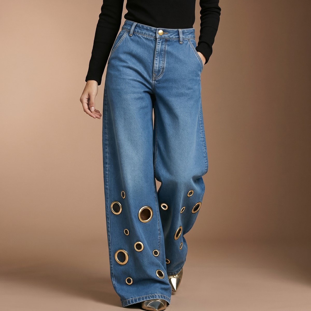 Elizabeth Straight-Leg Jeans