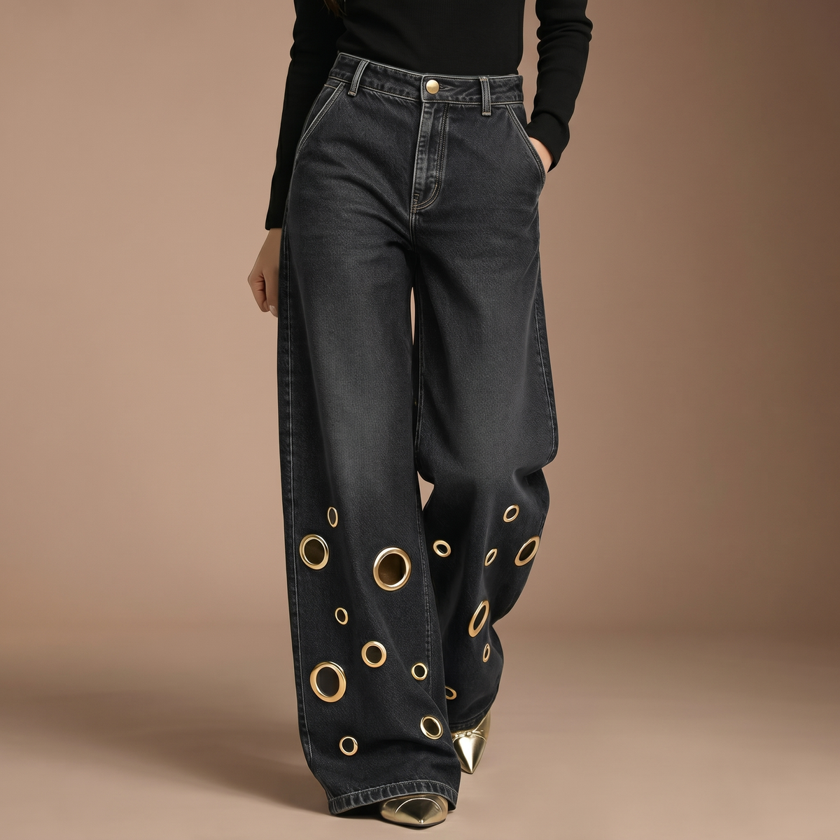 Elizabeth Straight-Leg Jeans