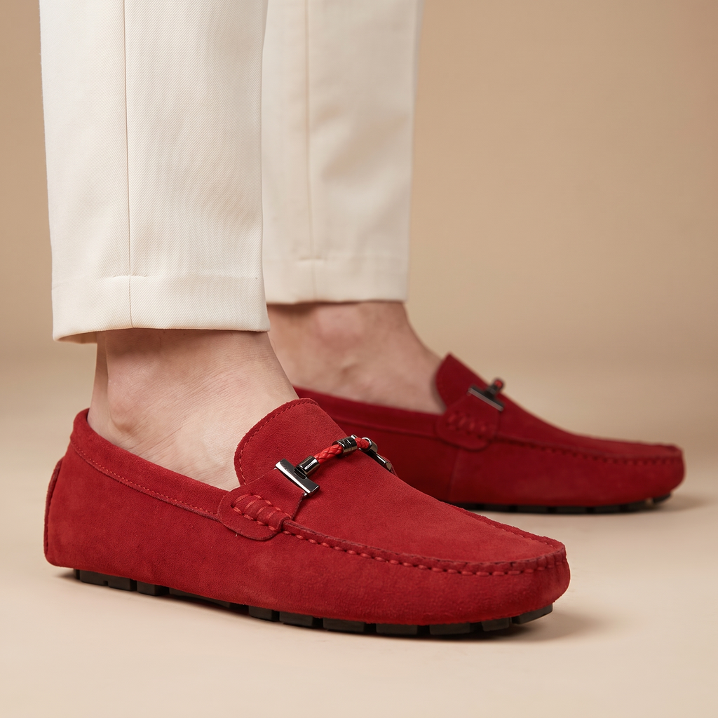 Steven Refined Leather Loafers