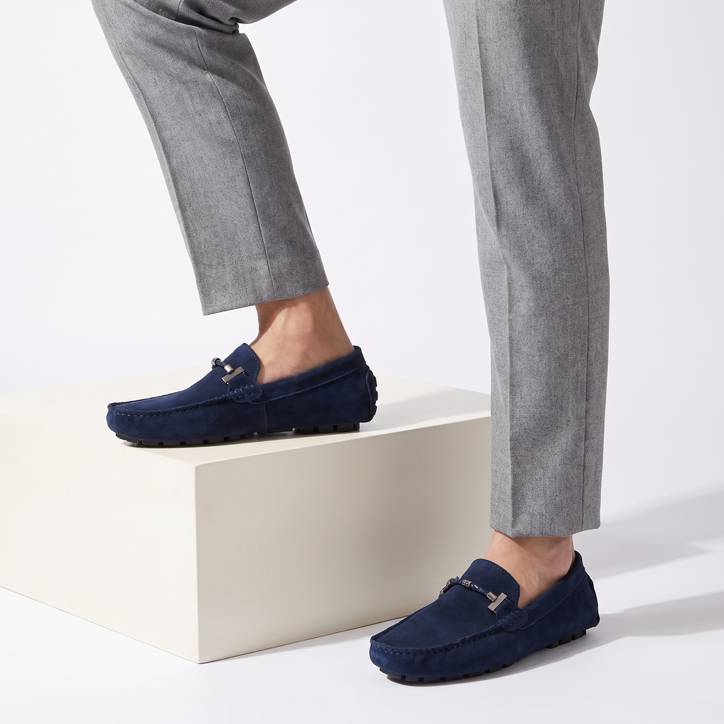 Steven Refined Leather Loafers