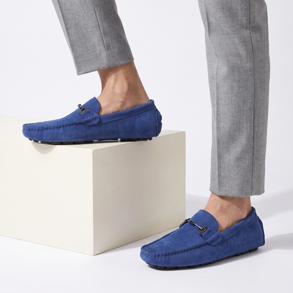Steven Refined Leather Loafers