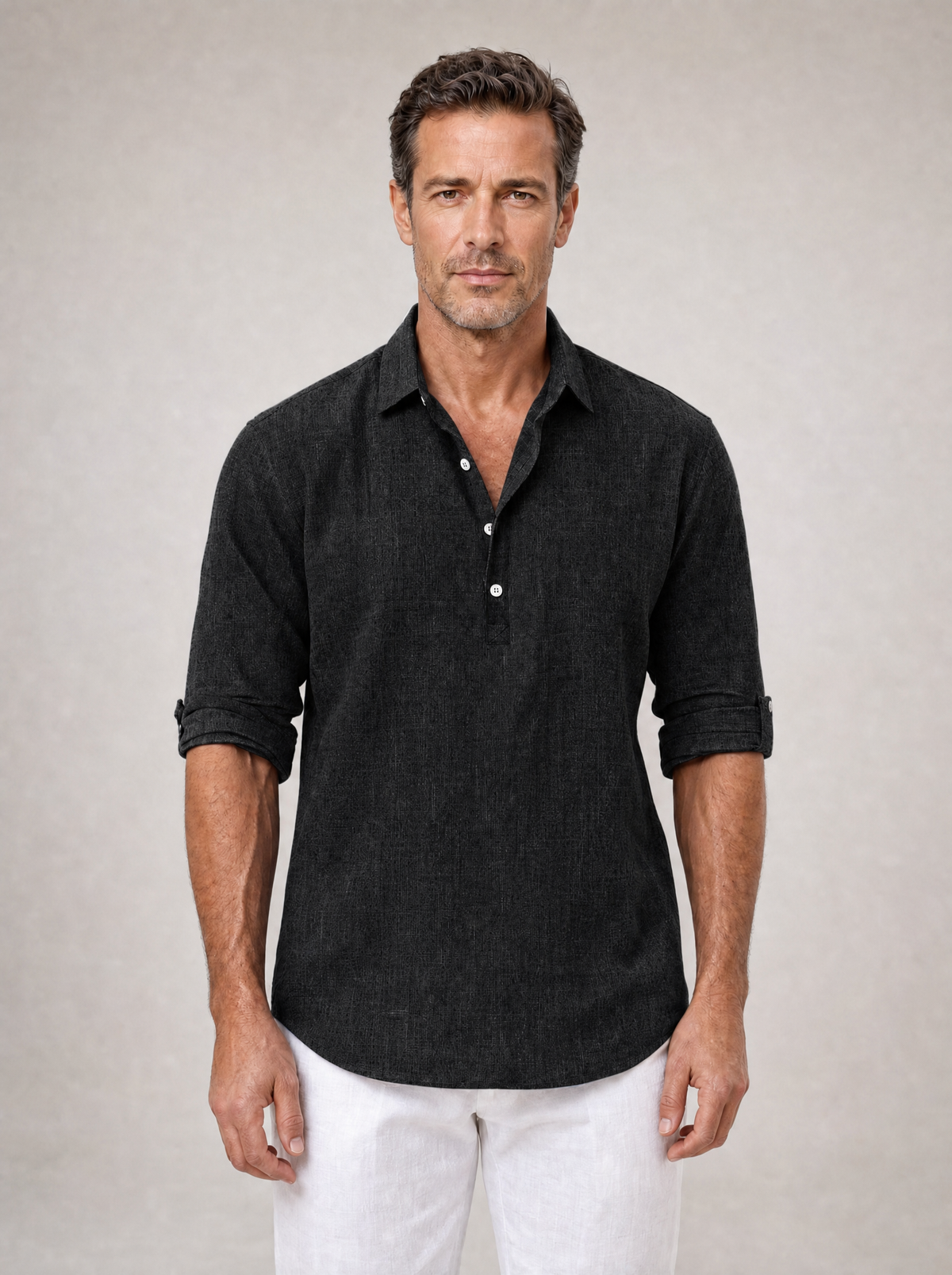 Luca Slim-Fit Cotton Shirt